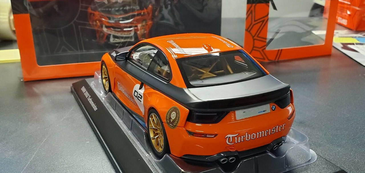 1/18 Dealer Edition BMW 2002 Hommage Turbomeister Diecast Car