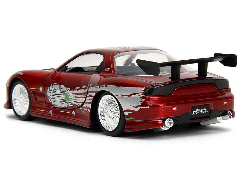 Dom's Mazda RX-7 Candy Red with Graphics 