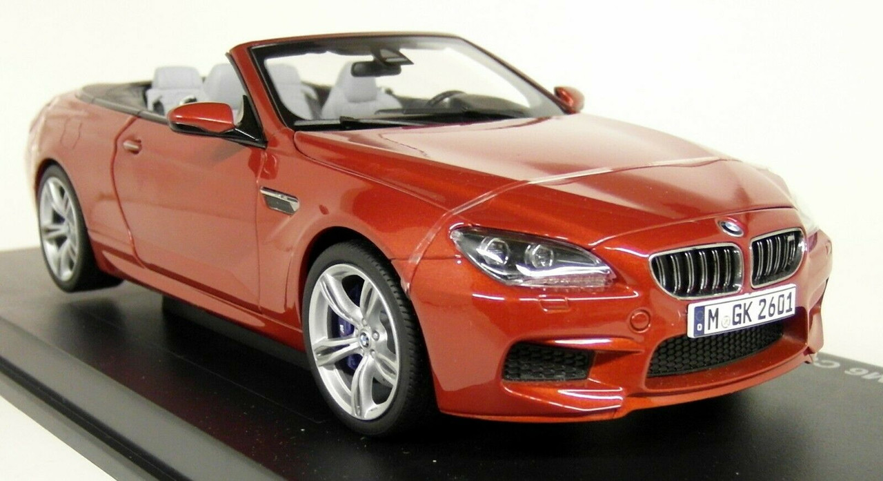 BMW M6 Convertible ミニカー Kyosho 1:18 Boxed BMW M6 Convertible Dealer Model Blue - NEW