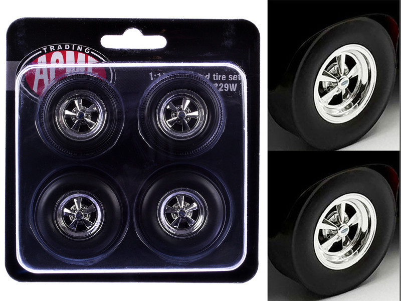1/18 ACME Cragar Wheel & Tire Set