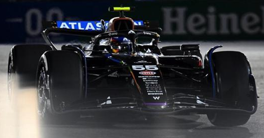 1/43 Spark 2025 Formula 1 Atlassian Williams F1 Team FW47 5th Place Las Vegas GP #55 Carlos Sainz Car Model