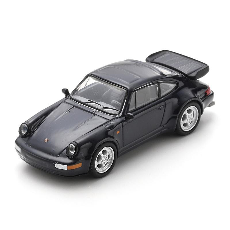 1/64 Schuco Porsche 911 Turbo (965) (Black) Car Model