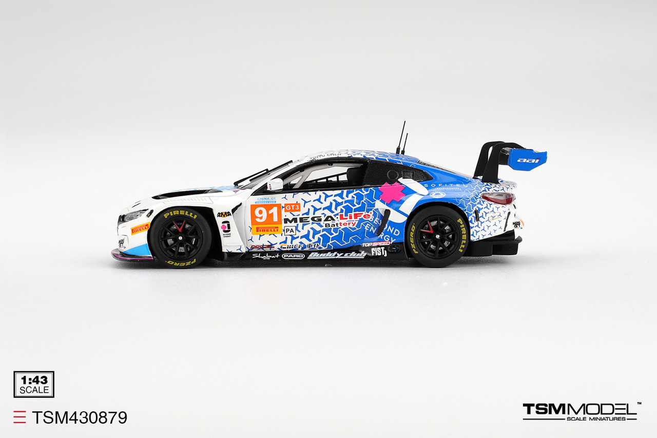 1/43 TSM BMW M4 GT3 #91 FIST Team AAI 2025 China GT Car Model