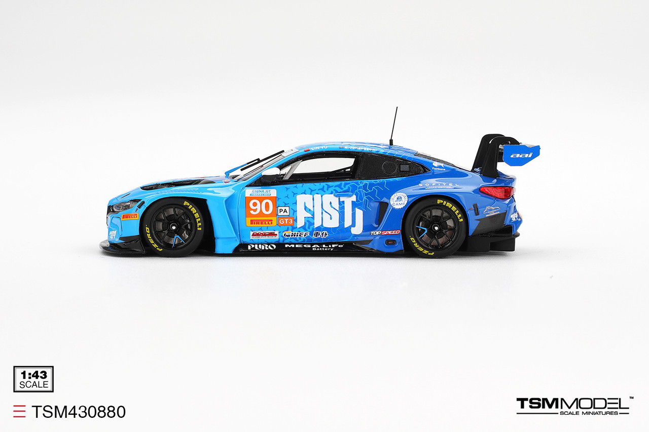 1/43 TSM BMW M4 GT3 EVO #90 FIST Team AAI 2025 China GT Shanghai