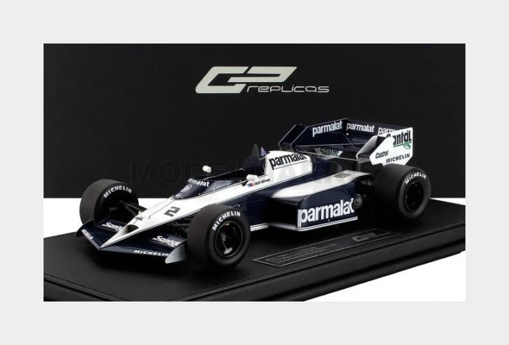 1/18 GP Replicas 1984 Formula 1 Teo Fabi Brabham BT53 #2 3rd USA East GP Car Model