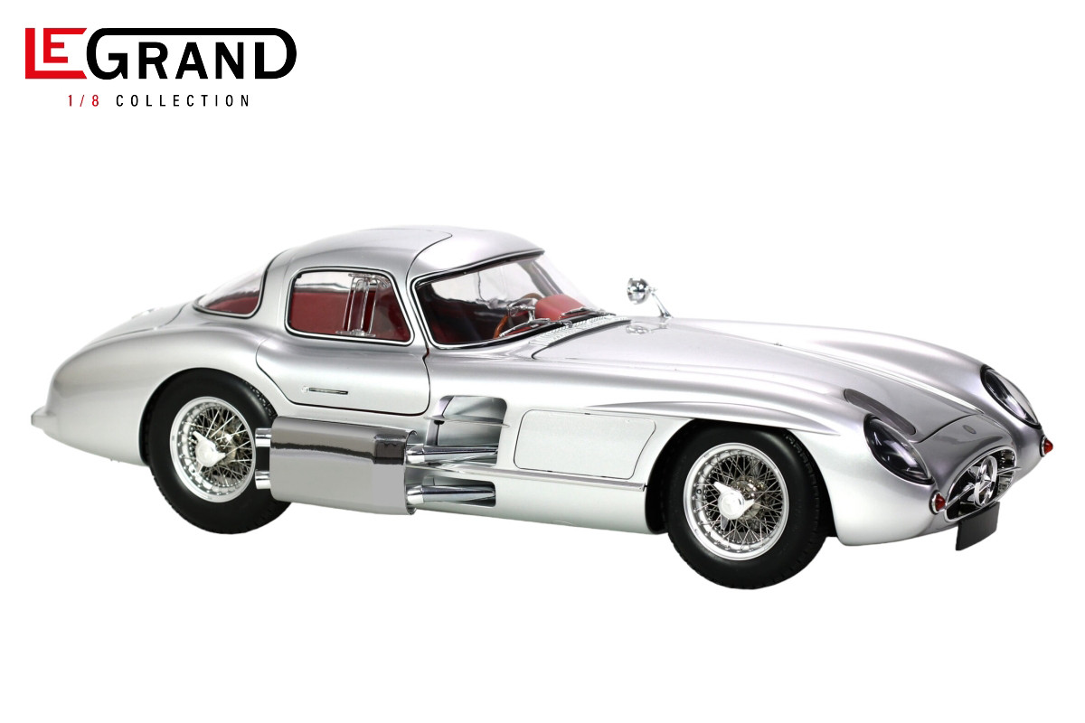 1/8 LeGrand 1955 Mercedes-Benz 300 SLR Uhlenhaut Coupe (Silver