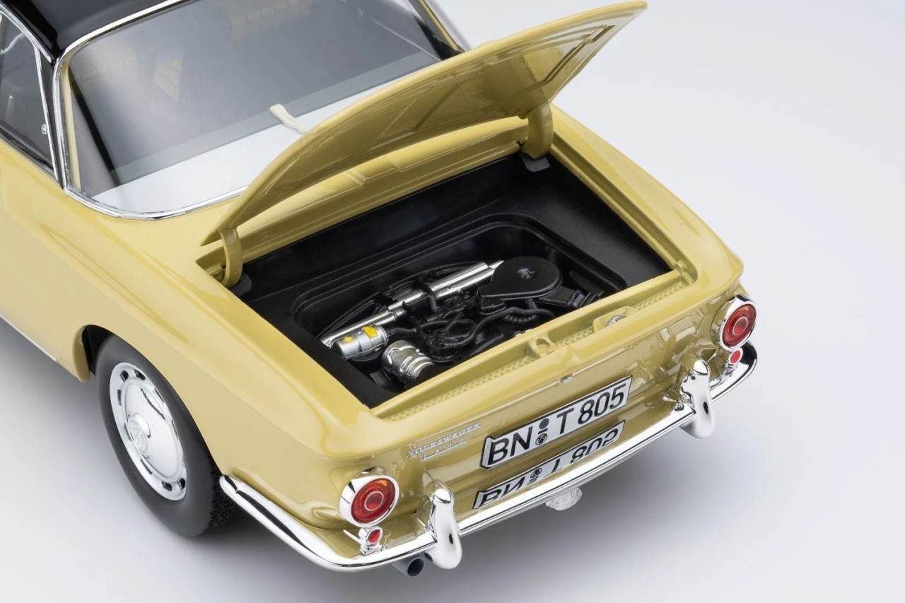 1/18 Norev 1961 Volkswagen VW Karmann Ghia 1500 (Manila Yellow