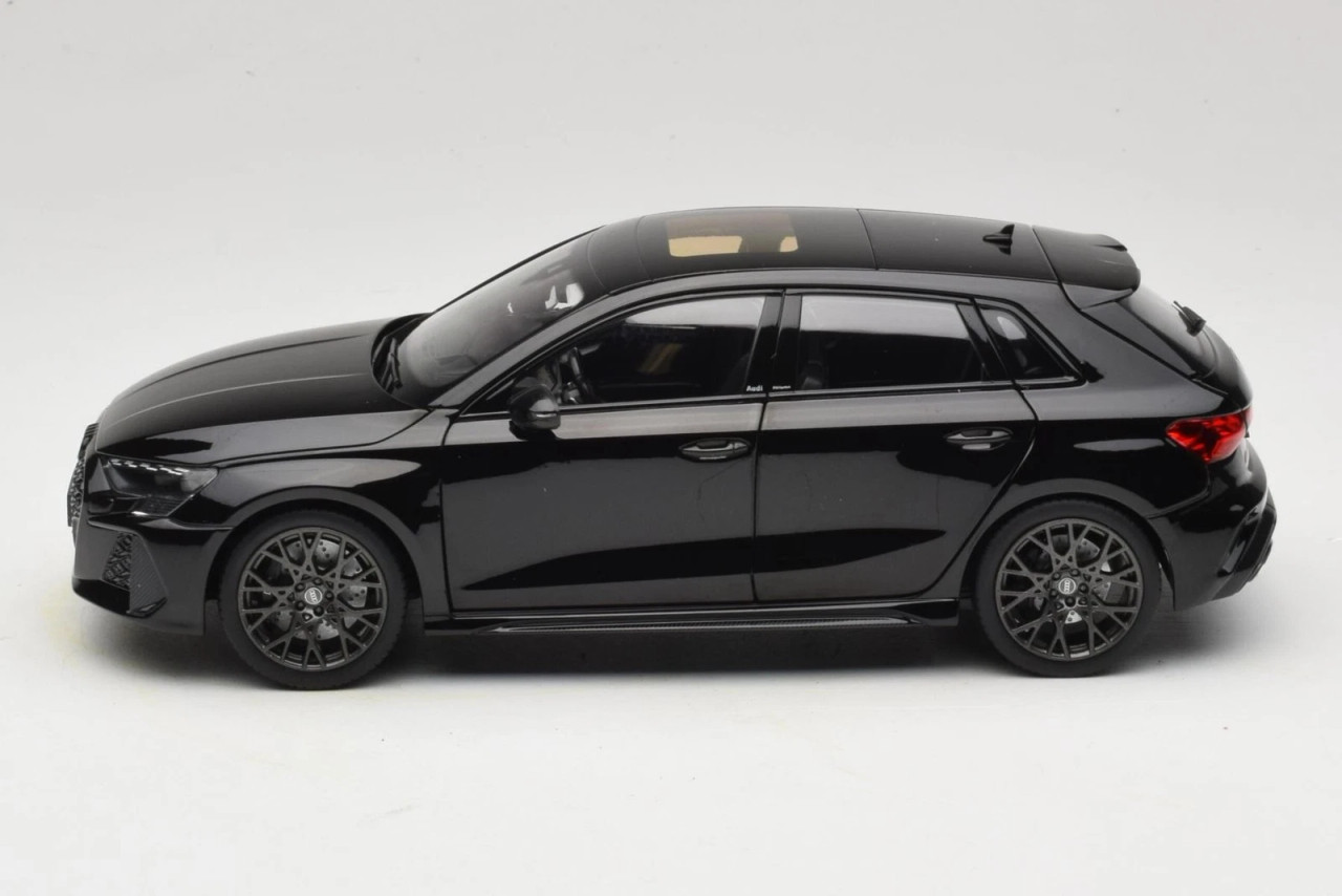 1/18 Norev 2025 Audi RS3 (8Y) (Mythos Black) Diecast Car Model