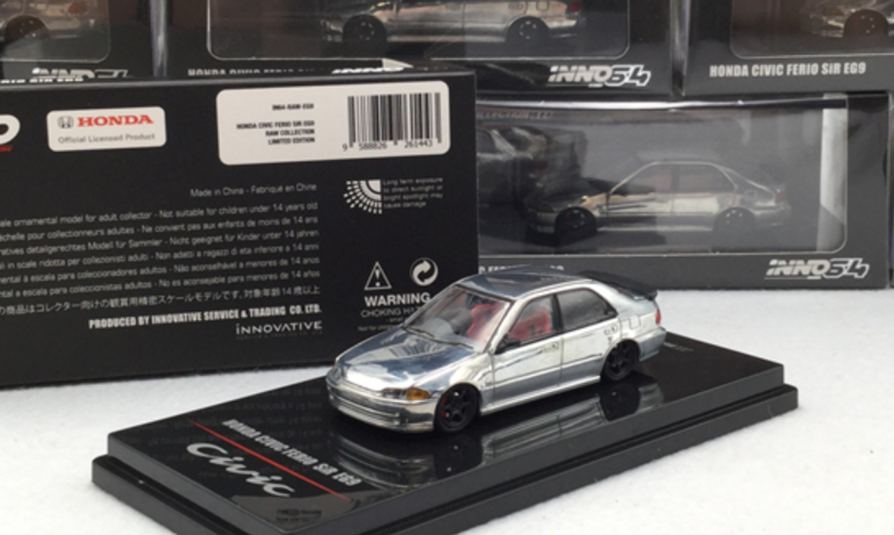 1/64 INNO64 Honda Civic FERIO EG9 RAW Car Model