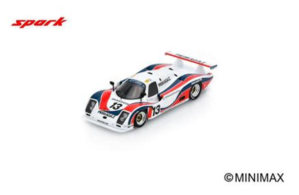 1/43 Spark Cougar C20 No.13 3rd Le Mans 24H 1987 Y. Courage -  H. Regout - P.H. Raphanel Model