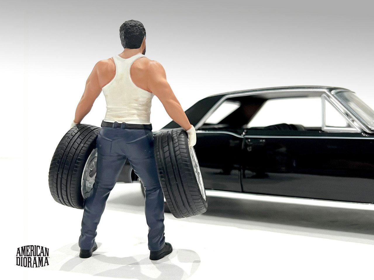 1/18 American Diorama Muscle Mechanics - 1 Figure - LIVECARMODEL.com