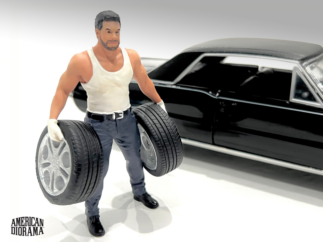 1/18 American Diorama Muscle Mechanics - 1 Figure - LIVECARMODEL.com