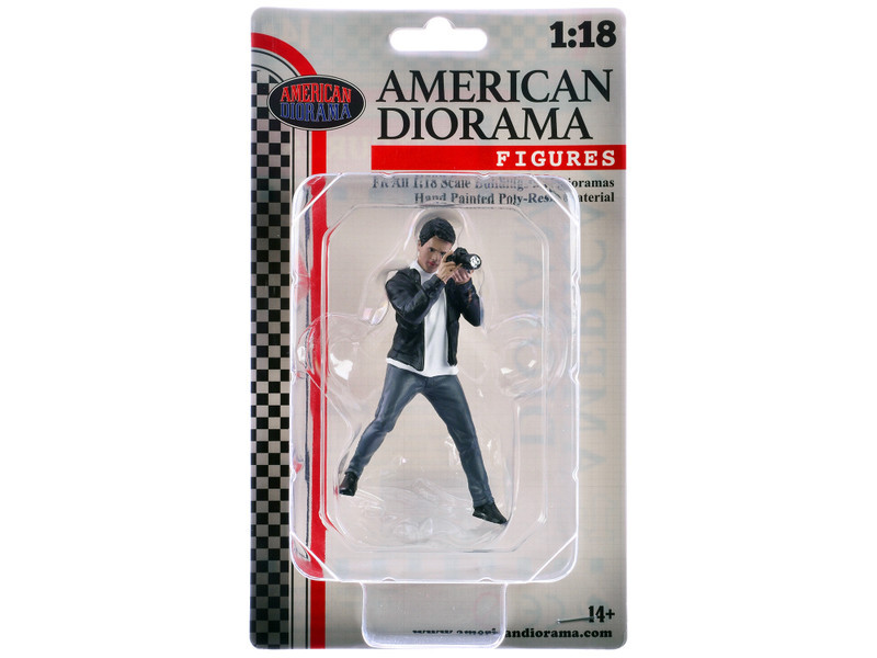 1/18 American Diorama Photographers - 6 Figure
