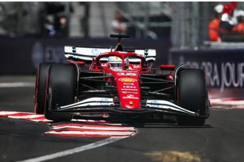 1/12 Looksmart 2025 Formula 1 Monaco GP Ferrari SF-25 2nd Place #16 Charles Leclerc Car Model