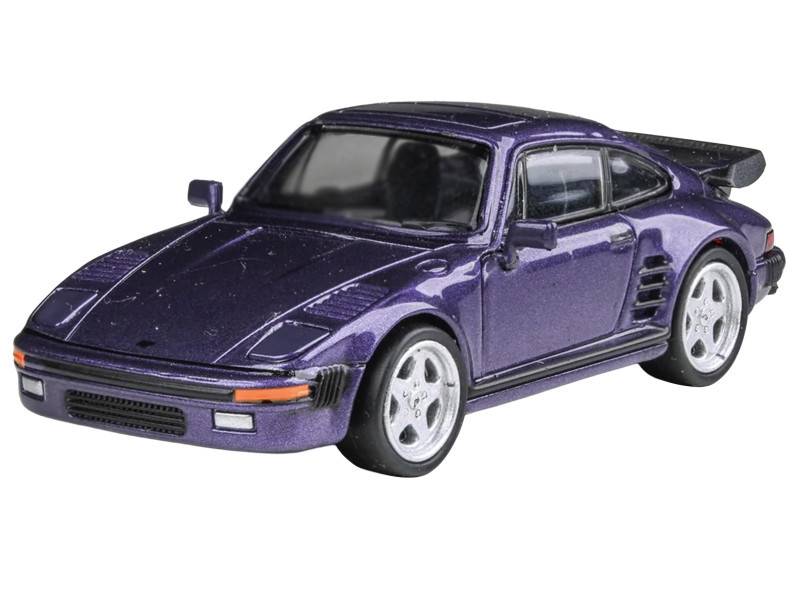 1/64 Paragon 1986 Porsche 911 RUF Automobile BTR Slantnose (Pressian Blue) Diecast Car Model
