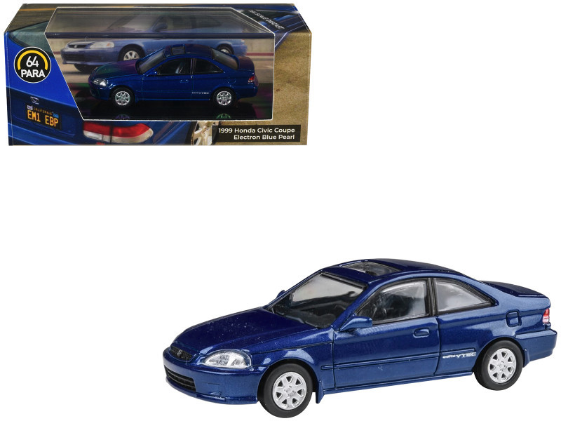 ？ 1/64 Paragon 1999 Honda Civic Si Coupe EM1 (Electron Blue Pearl