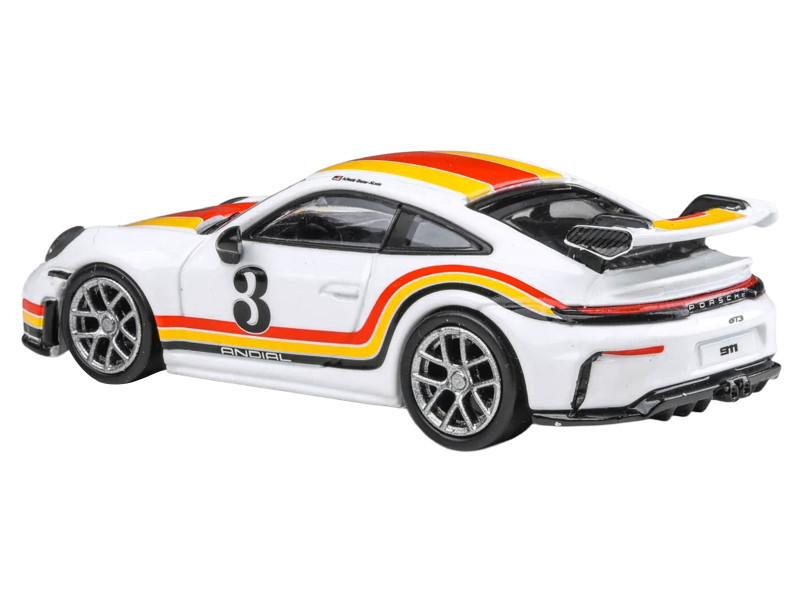 1/64 Paragon 2025 Porsche 911 992.2 GT3 Andial Livery Diecast Car Model