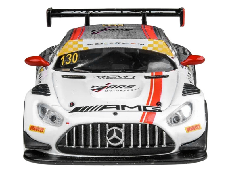 1/64 Paragon 2024 Mercedes-AMG GT3 Evo Macau FIA GT World Cup GruppeM Racing #130 Diecast Car Model