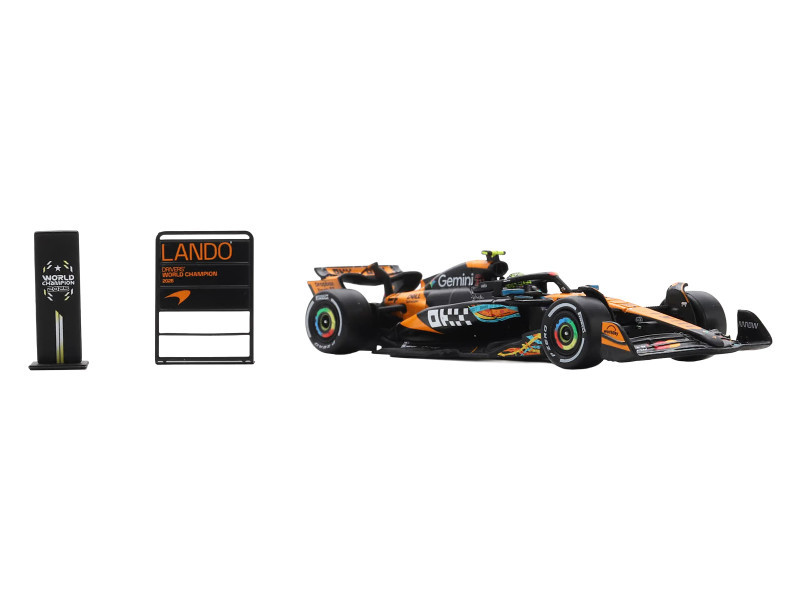 1/64 Spark 2025 Formula 1 Abu Dhabi GP 3rd Place Mclaren MCL39 #4