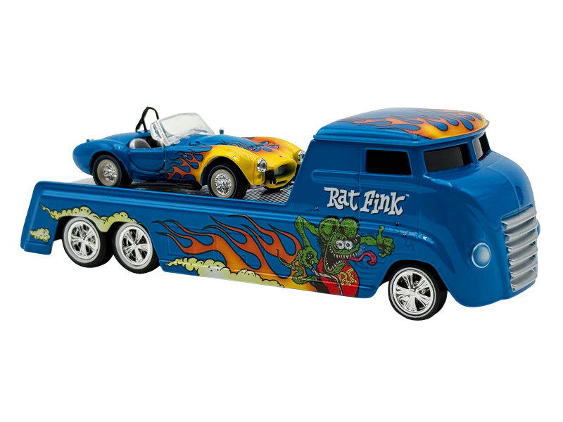 1/64 ACME Rat Fink Hauler & Cobra Super Snake Diecast Car Models