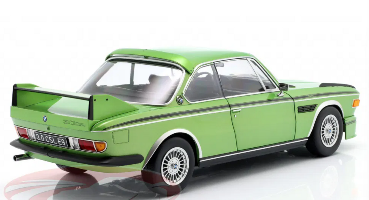 1/12 KK-Scale 1973 BMW 3.0 CSL (E9) (Green) Diecast Car Model