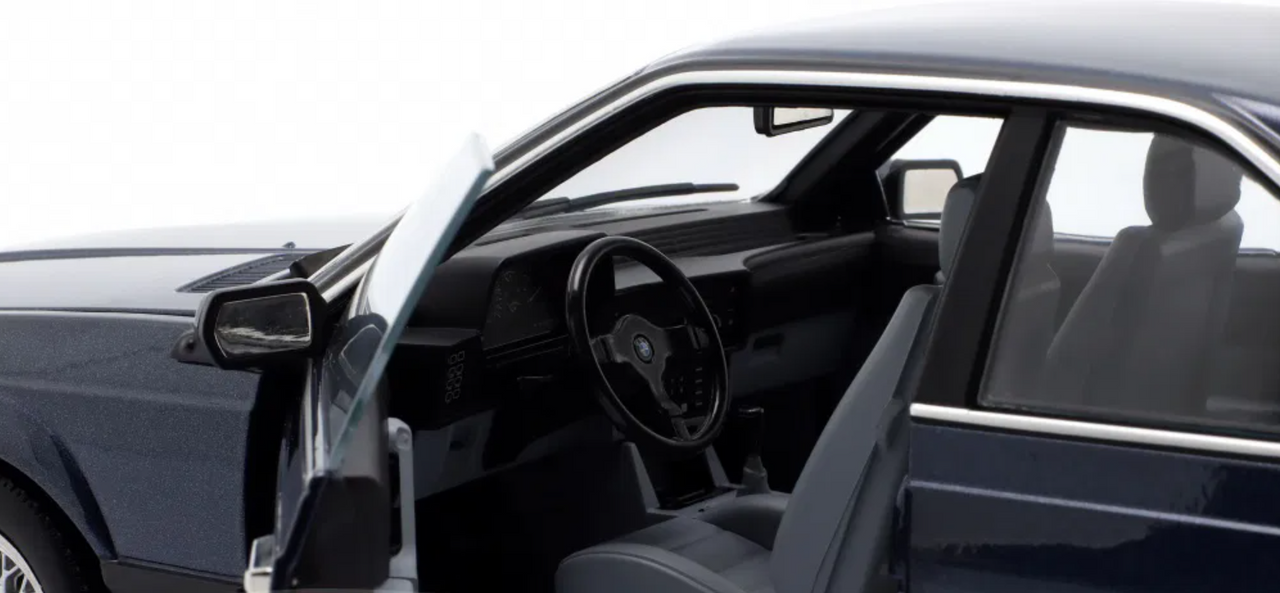 1/12 KK-Scale 1987 BMW M635 CSI (Dark Blue Metallic) Diecast Car Model