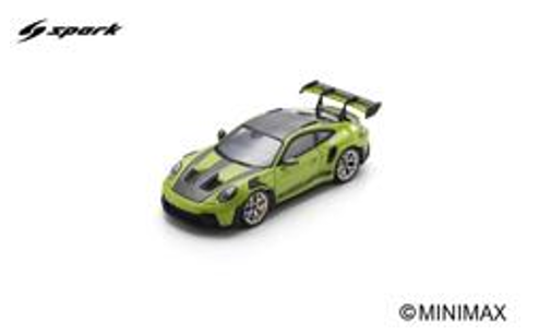 1/43 Spark 2023 Porsche 911 GT3 RS (992) Weissach Package (Lind Green) Car Model