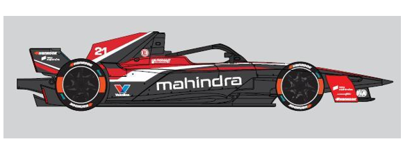 1/43 Spark MAHINDRA RACING No. 48 Edoardo Mortara Car Model
