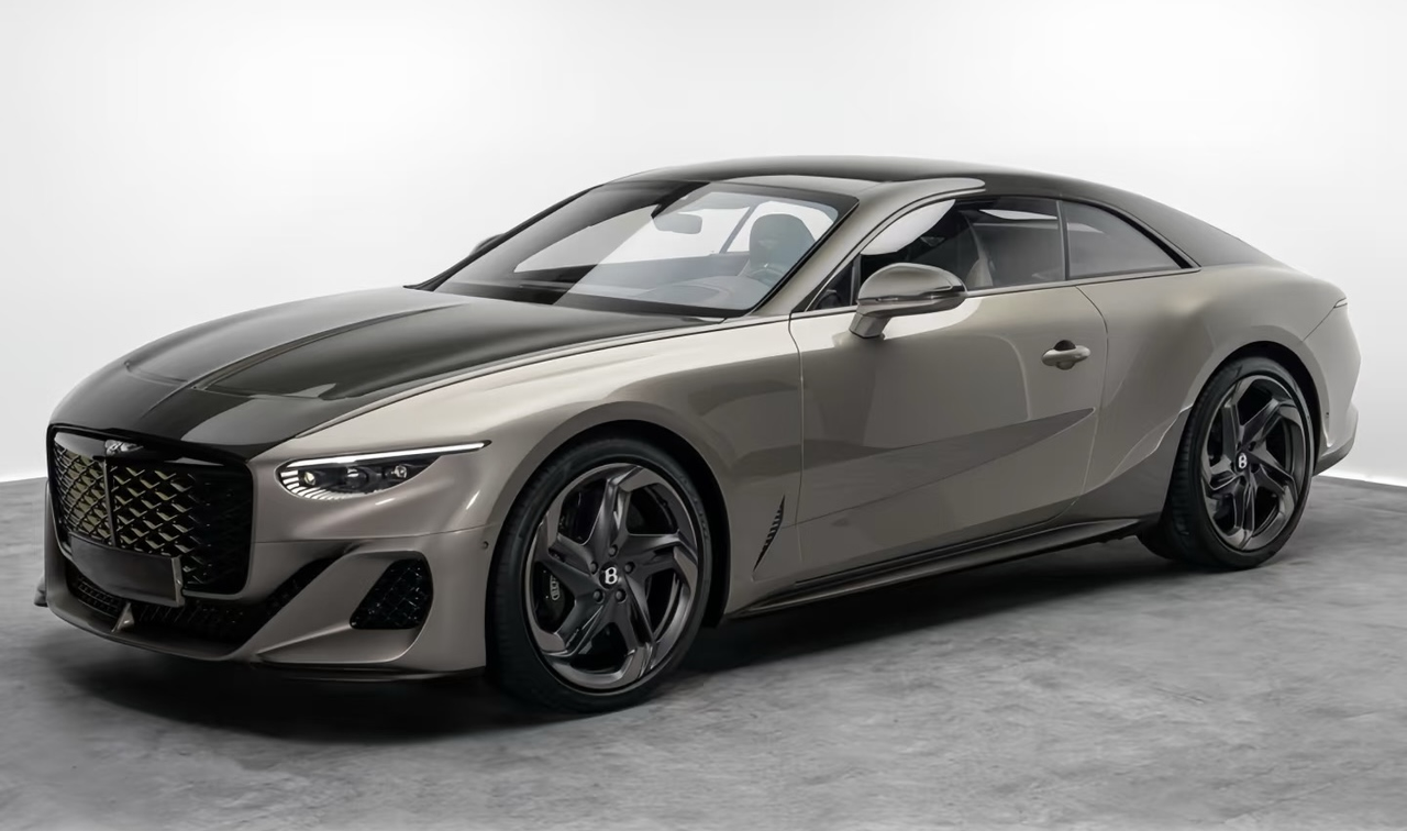 1/18 HH Model Bentley Batur (Black & Silver) Car Model Limited