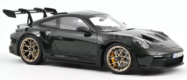 1/12 Norev 2022 Porsche 911 (992) GT3 RS (Jet Green Metallic) Car