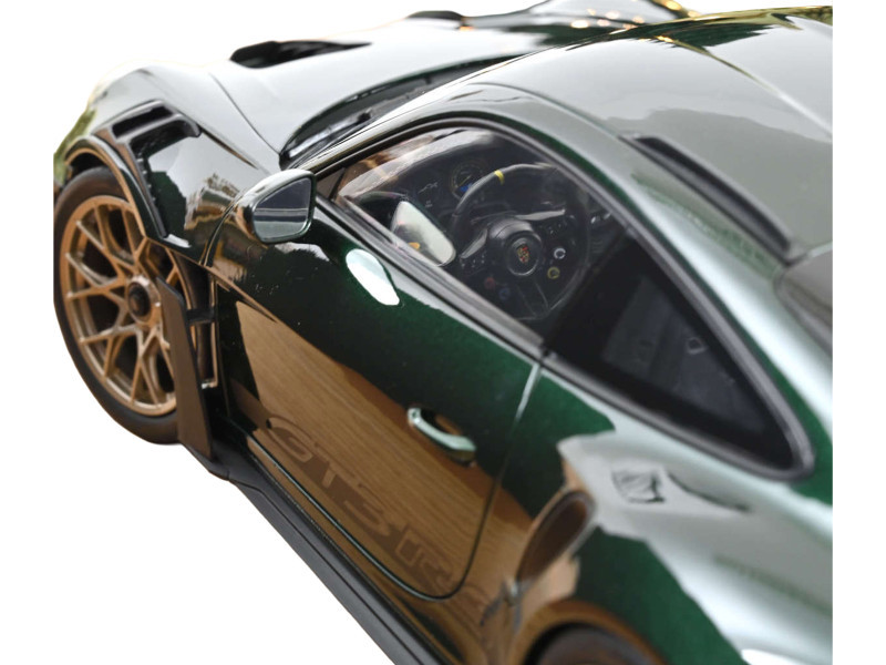 1/12 Norev 2022 Porsche 911 (992) GT3 RS (Jet Green Metallic) Car Model