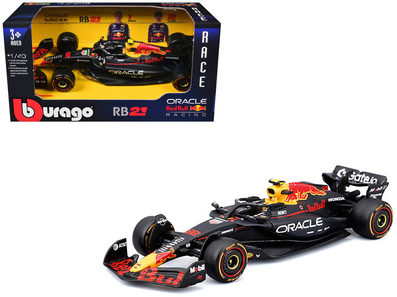 1/43 BBurago 2025 Formula 1 Yuki Tsunoda Red Bull RB21 #22 Car Model