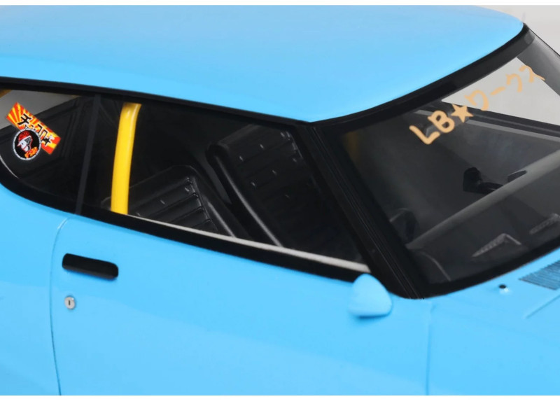 1/18 OTTO Nissan Skyline 2000 GT-R (KPGC110) By LB-Works (Blue) Car Model