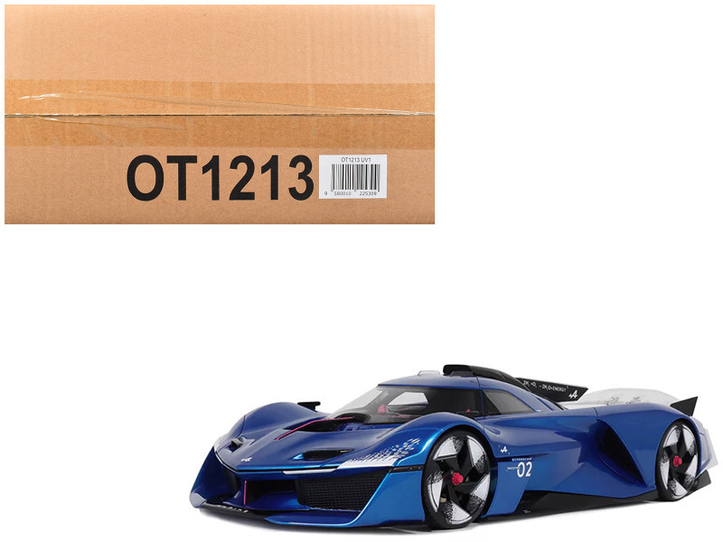 1/18 OTTO 2024 Alpine Alpenglow HY6 (Specular Blue) Car Model