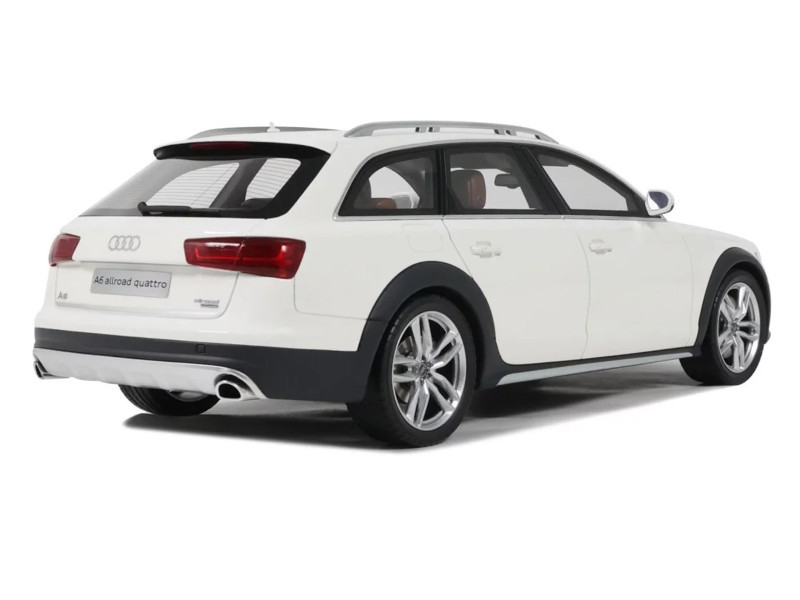 1/18 OTTO 2015 Audi A6 C7 Allroad (Ibis White) Car Model
