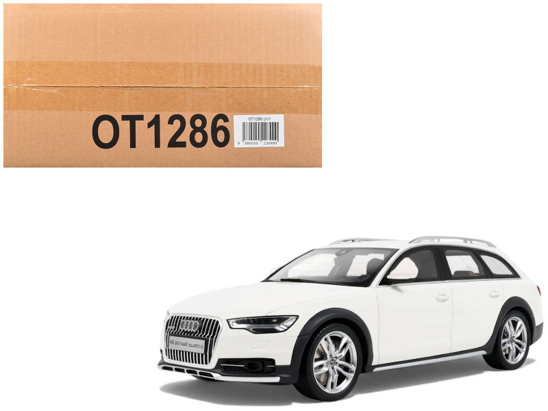 1/18 OTTO 2015 Audi A6 C7 Allroad (Ibis White) Car Model