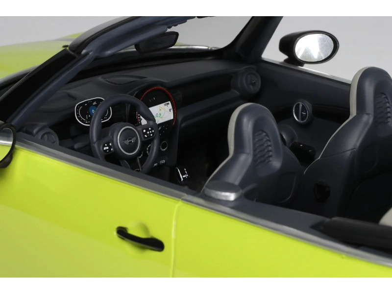 1/18 OTTO 2021 Mini Cooper JCW Cabriolet (Zesty Yellow C5H) Car Model