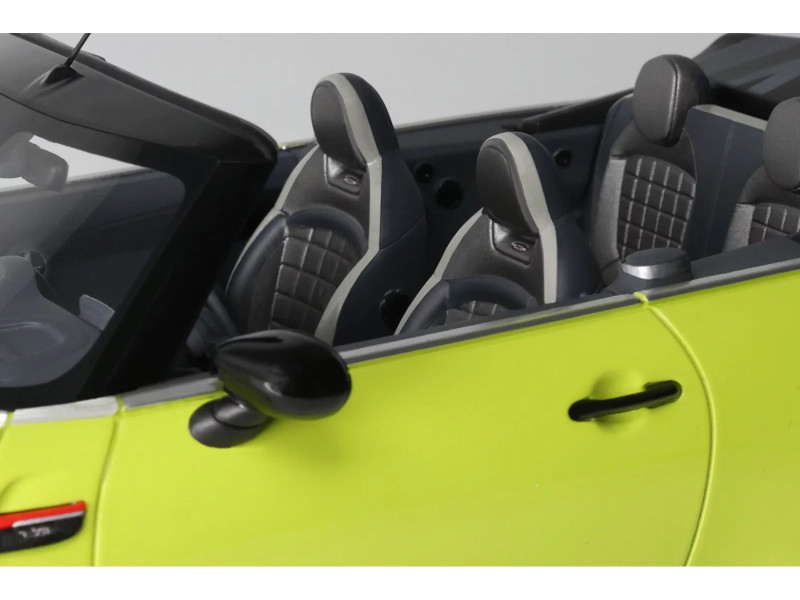 1/18 OTTO 2021 Mini Cooper JCW Cabriolet (Zesty Yellow C5H) Car Model