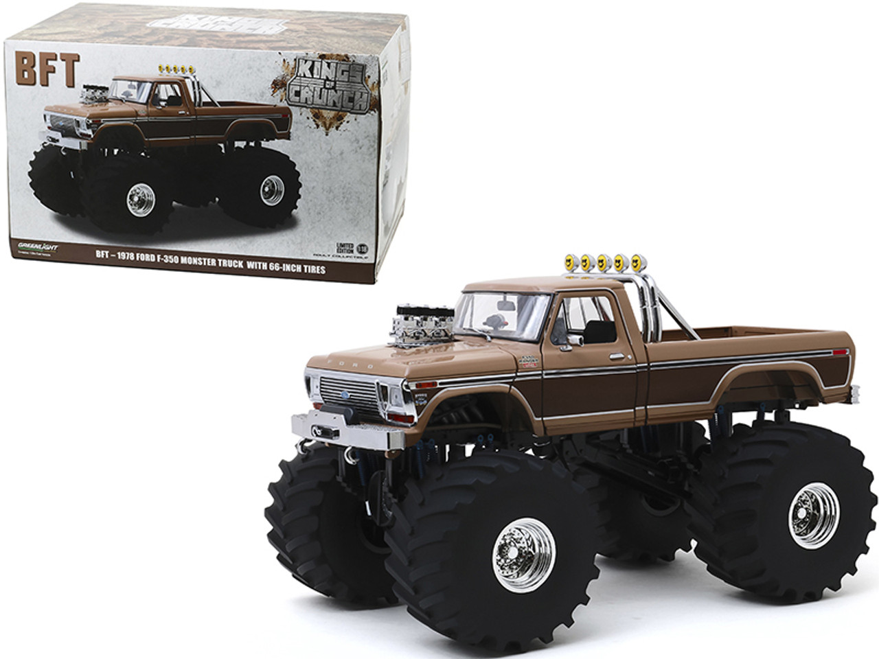 1978 Ford F-350 Ranger Lariat Monster Truck with 66-Inch Tires 