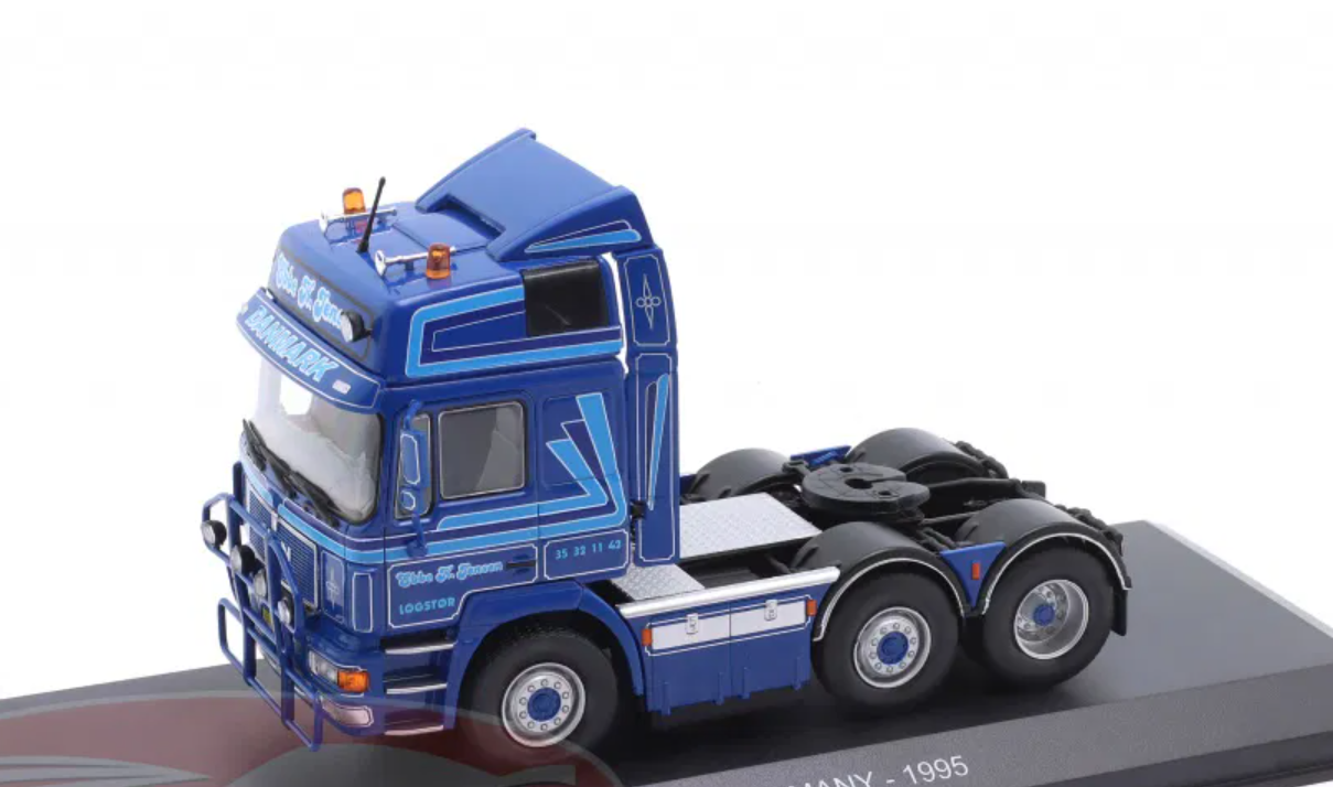 1/43 Hachette 1995 MAN F2000 Truck (Blue) Diecast Car Model