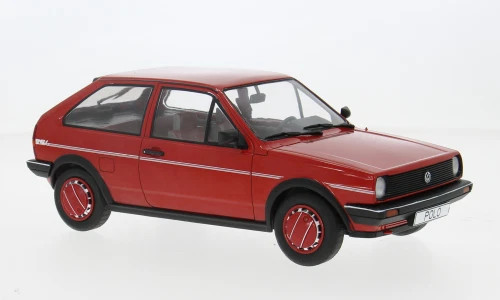 1/18 ModelCarGroup 1985 Volkswagen VW Polo II Coupe Fox (Red) Diecast Car Model