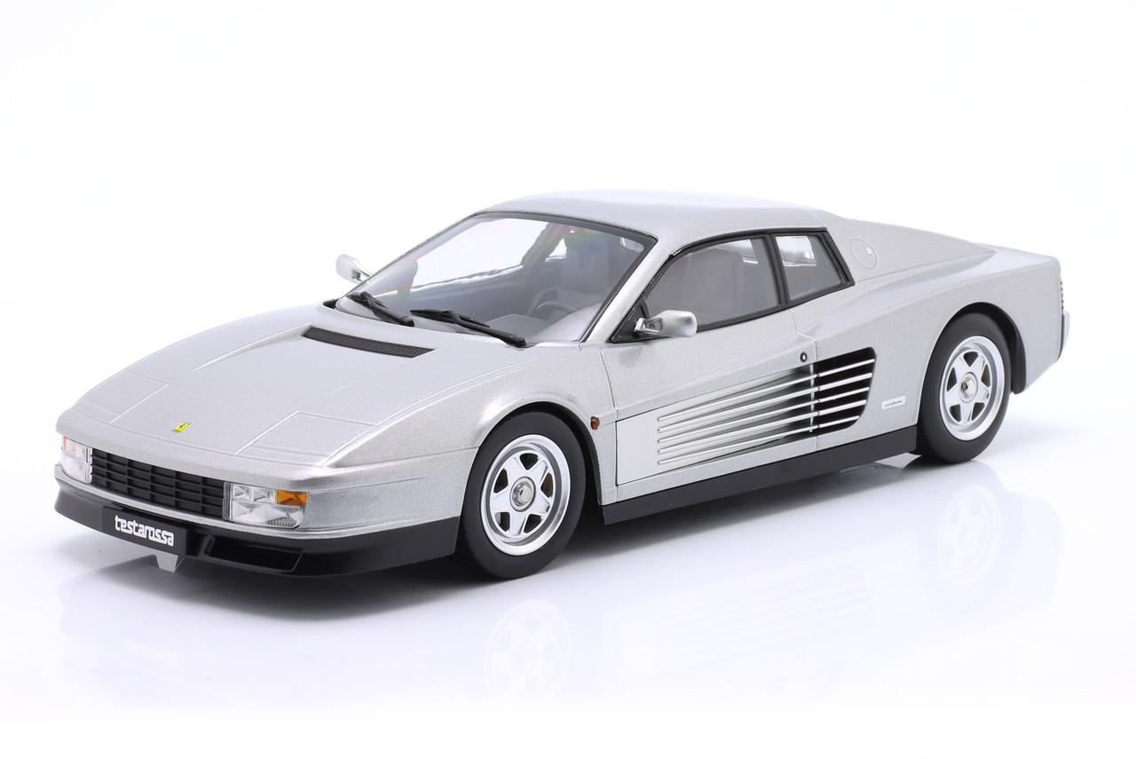 1/18 KK-Scale 1986 Ferrari Testarossa (Silver Grey Metallic) Diecast Car Model