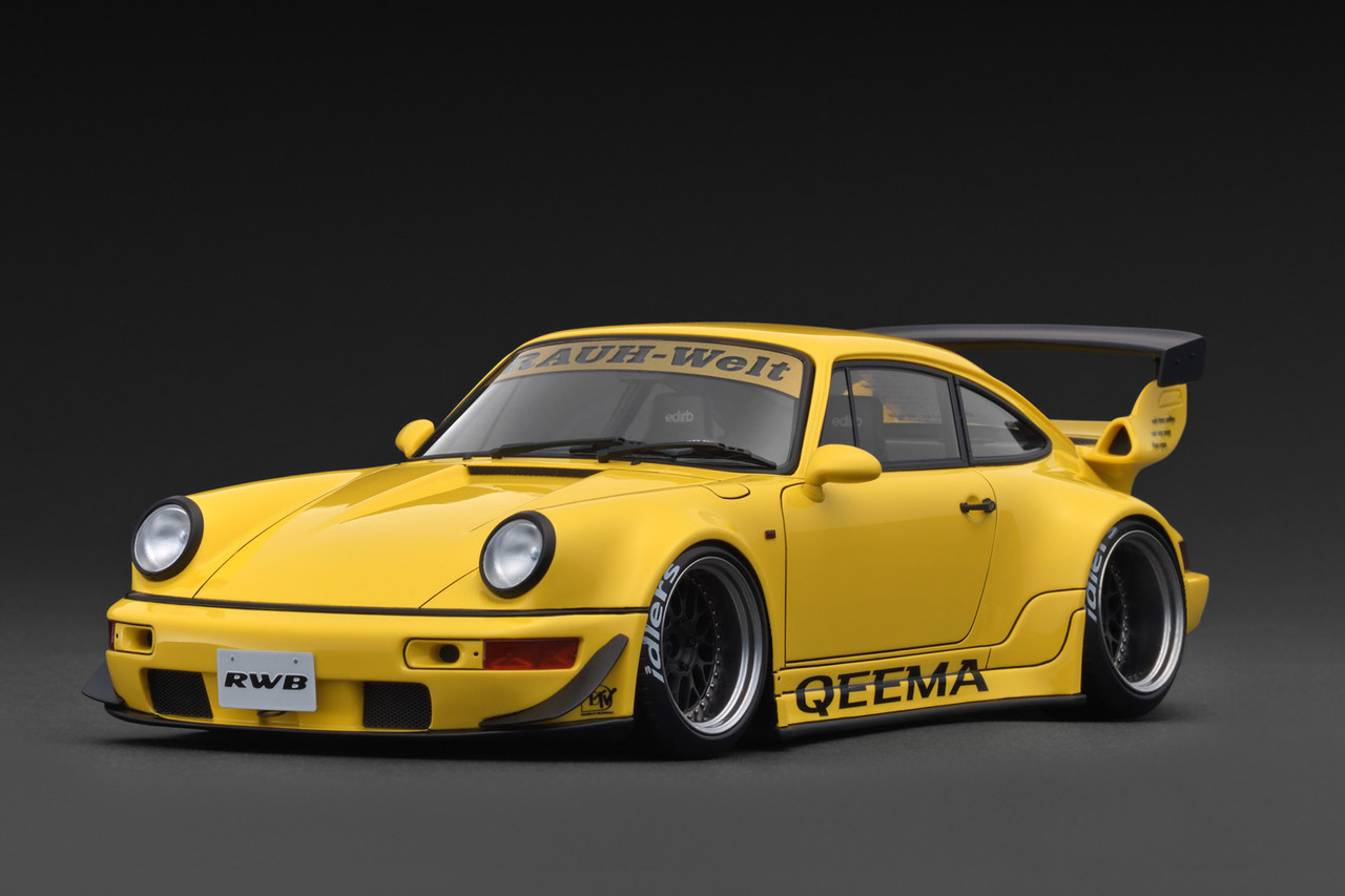 1/18 IG Ignition Model Porsche 911 RWB 964 (Yellow) Car Model
