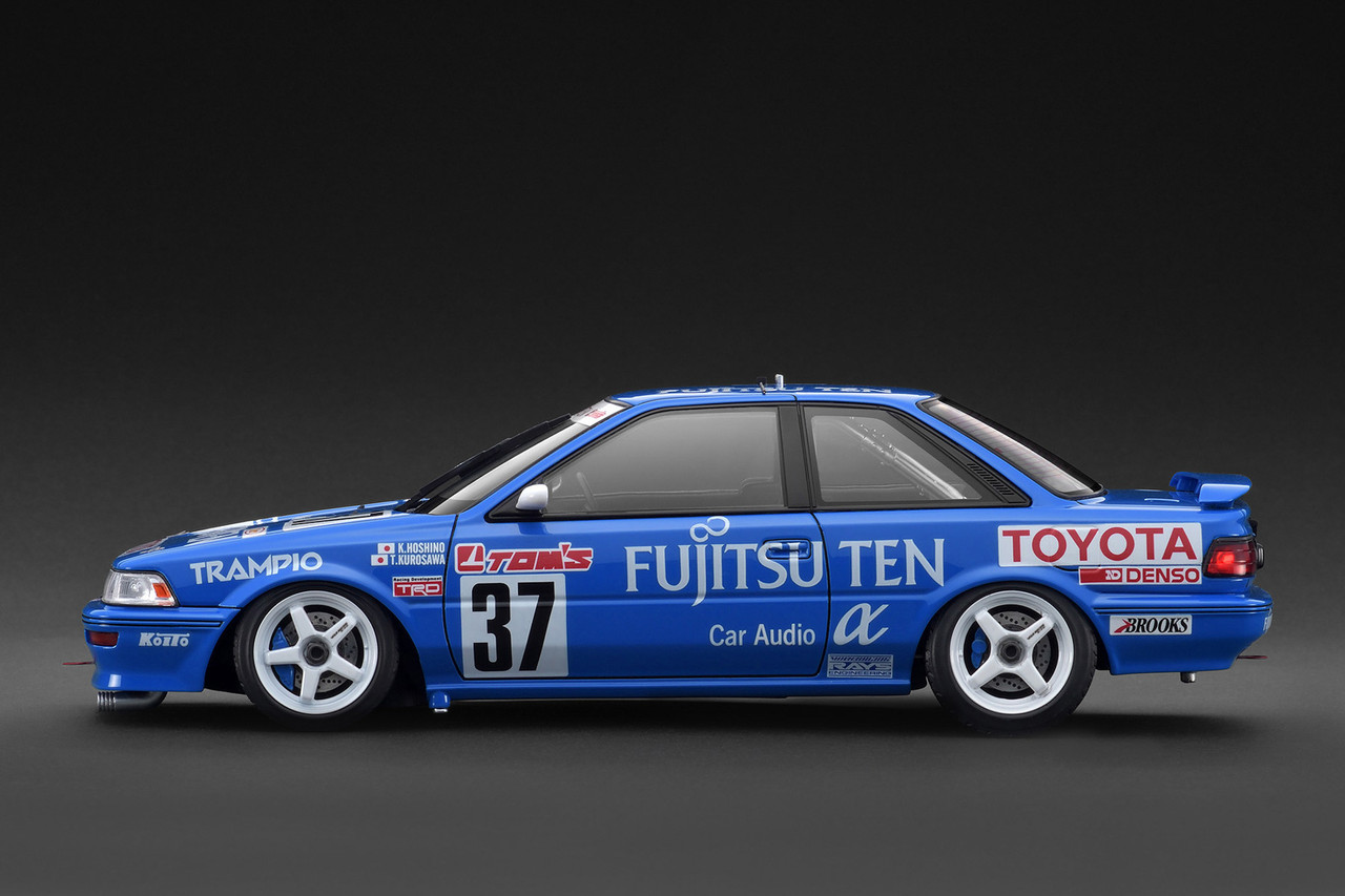1/18 IG Ignition Model 1991 Toyota Corolla Fujitsu Ten Tom #37 JTC Car Model