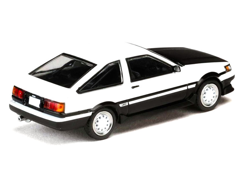 1/64 Hobby Japan Initial D Diorama Set Series Toyota Corolla Levin (AE86) Wataru Akiyama VS Keisuke Takahashi Diecast Car Model