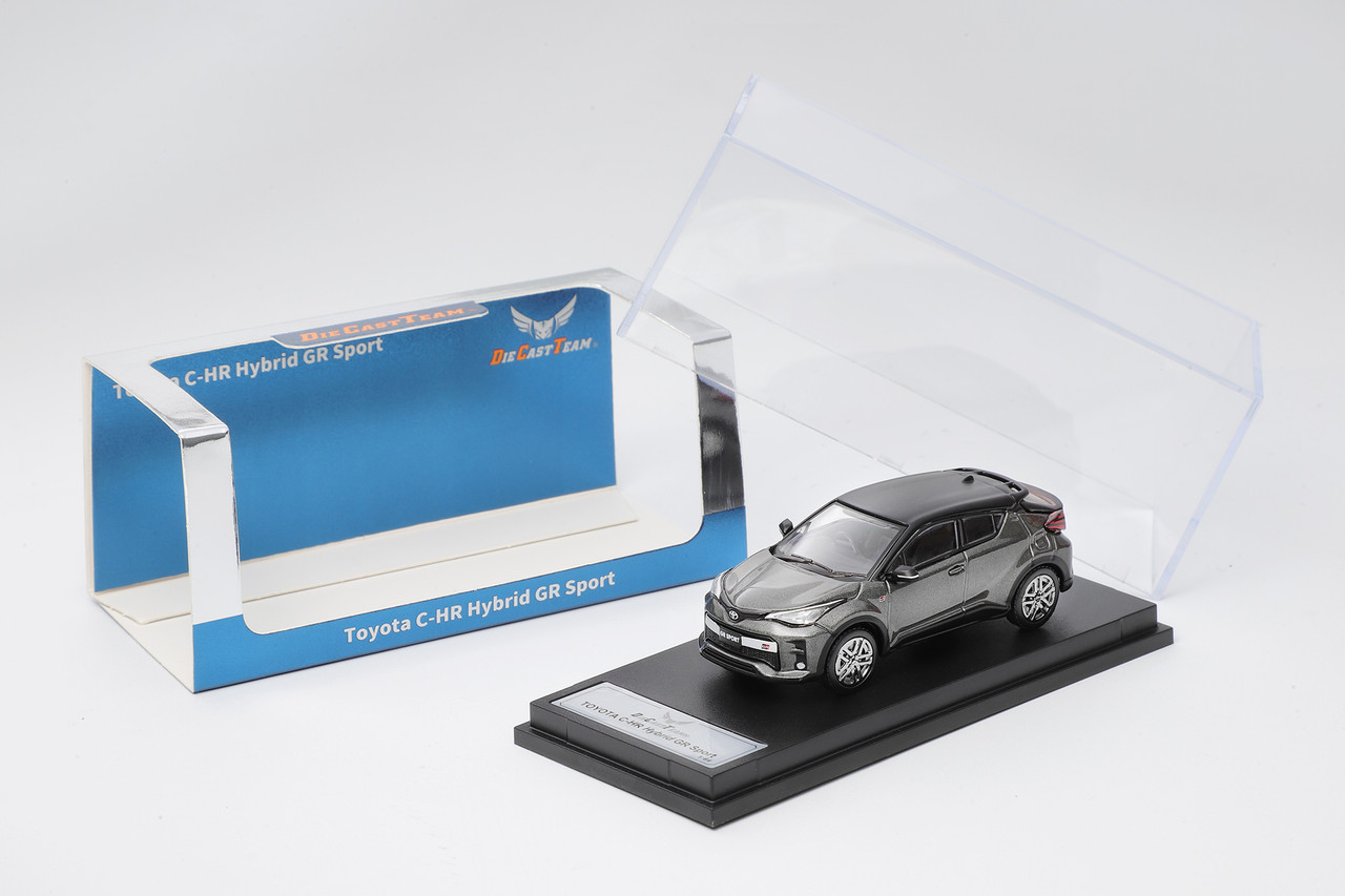 1/64 DCT Toyota CH-R CHR (Grey) Diecast Car Model