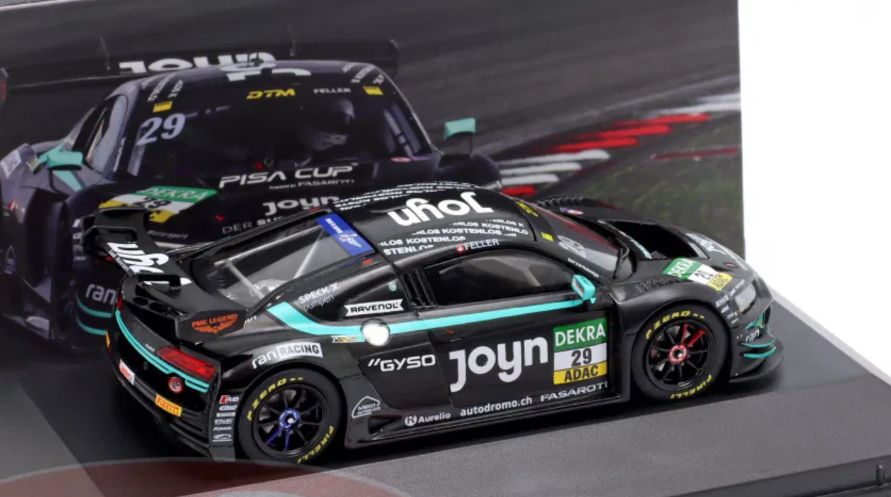 1/43 Ixo 2025 Audi R8 LMS GT3 Evo II #29 Winner Race 2 Spielberg DTM Land Motorsport Ricardo Feller Car Model