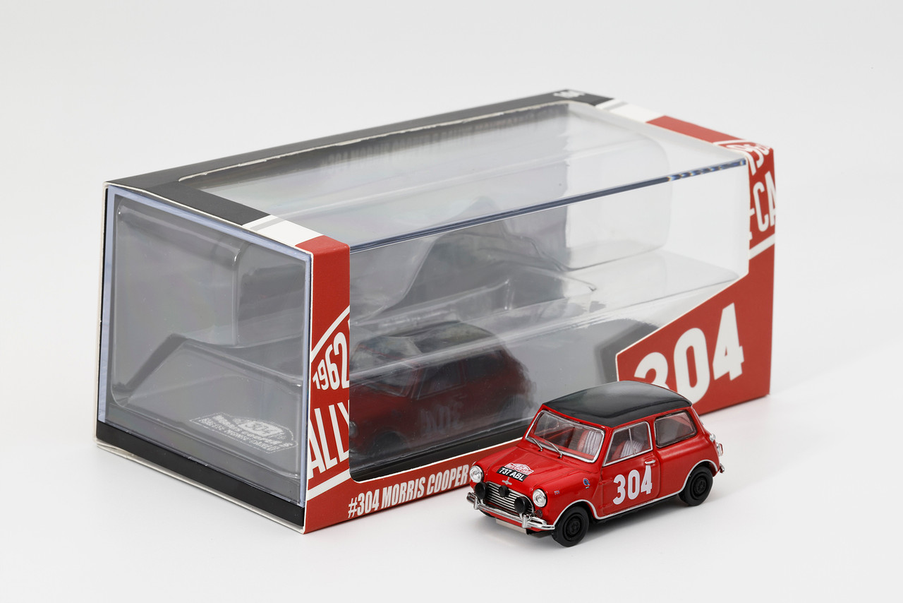 1/64 GCD Mini Cooper #304 (Red) Diecast Car Model