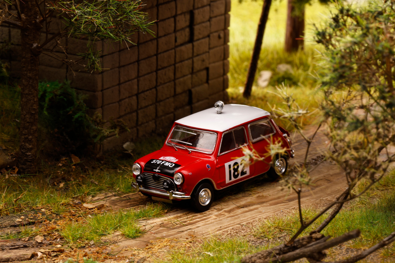 1/64 GCD Mini Cooper #182 (Red) Diecast Car Model - LIVECARMODEL.com