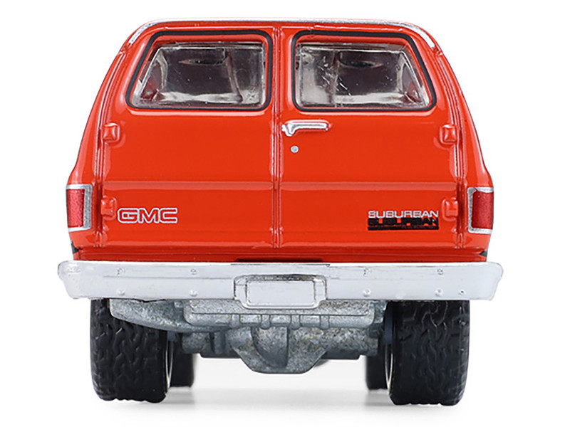 1991 GMC Suburban "Canada Coast Guard" Red with White Stripes "Hot Pursuit - Canada Special Edition" Series 1/64 Diecast Model Car by Greenlight